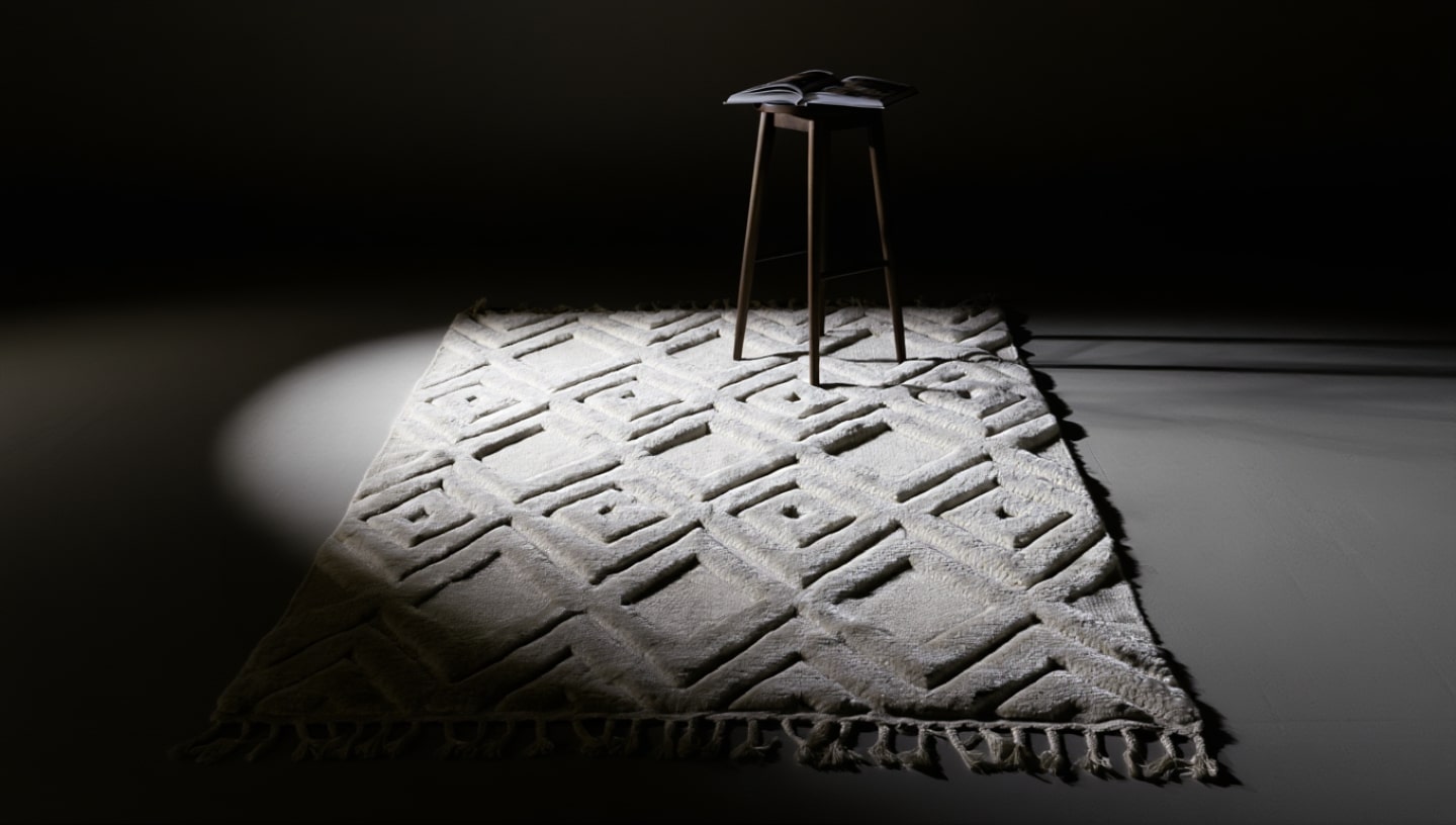 Siv — Tapis 300 cm × 200 cm